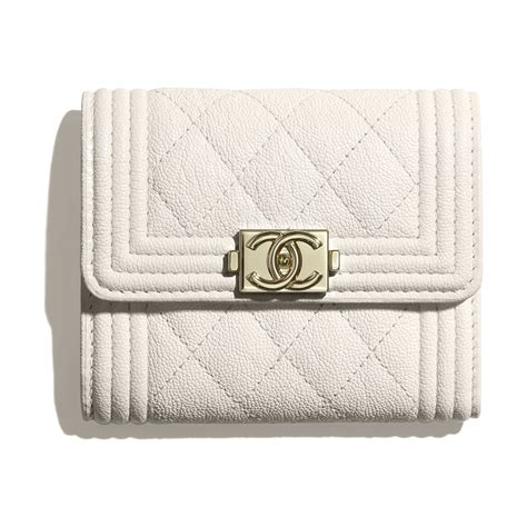 chanel small boy white and gold|BOY CHANEL .